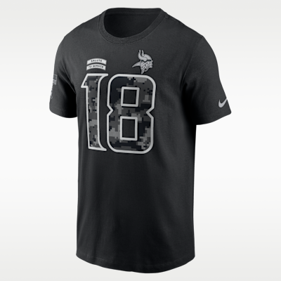 Justin Jefferson Minnesota Vikings Salute to Service Men's Nike